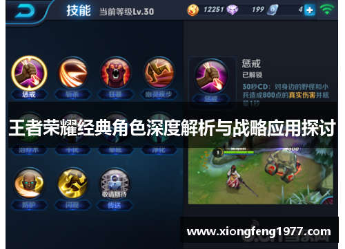 王者荣耀经典角色深度解析与战略应用探讨